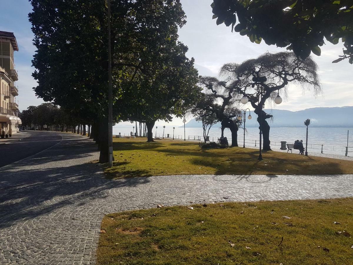 Monolocale Piano Terra Direttamente Sul Lago Вербания Экстерьер фото